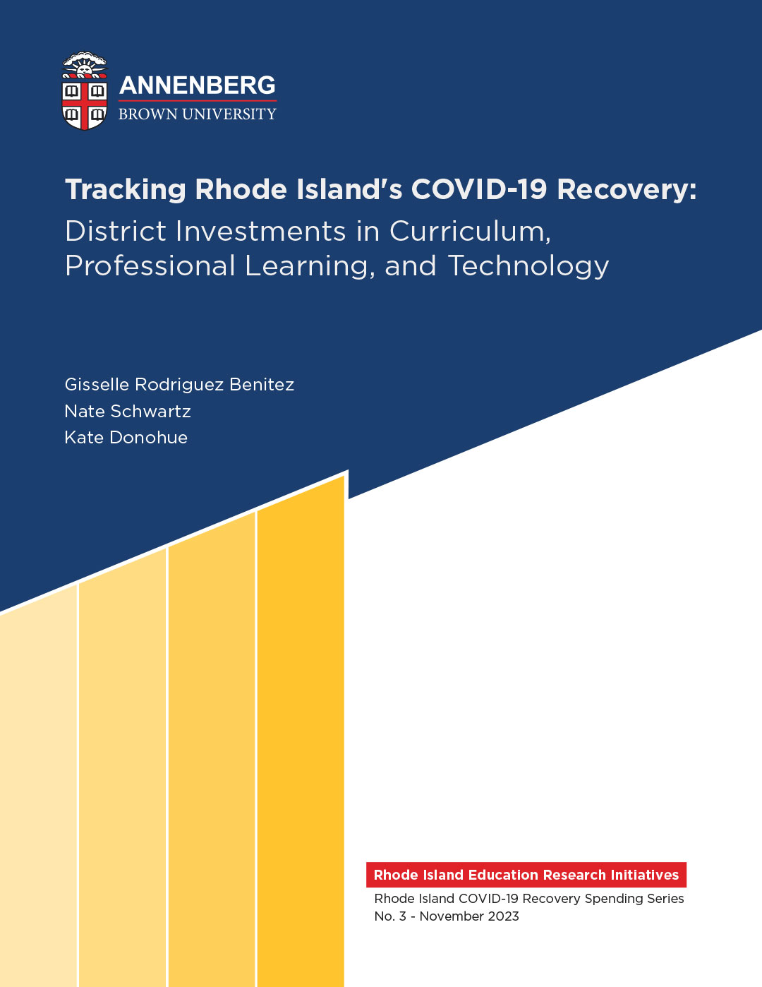 Tracking Rhode Island's COVID-19 Recovery: District Investments in Curriculum, Professional Learning, and Technology