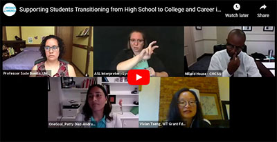 Examining the Evidence: Supporting Students Transitioning from High School to College and Career in the Time of COVID-19